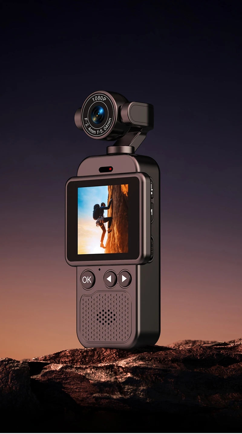 Lenovo 360° Handheld Chest Mount Action Cam 1080P HD