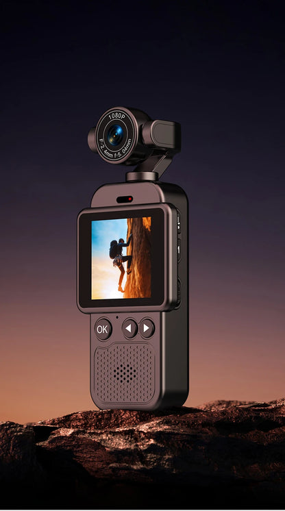 Lenovo 360° Handheld Chest Mount Action Cam 1080P HD