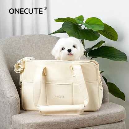 Pets Go Out and Pack Puppies. Portable One-Shoulder Bags