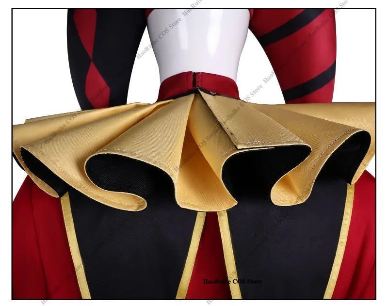 Hot The Freak Circus Pierrot Jester Harlequin Cosplay