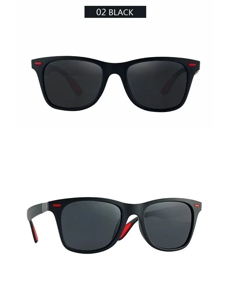 Fashion Vintage Square Polarized Sunglasses Classic