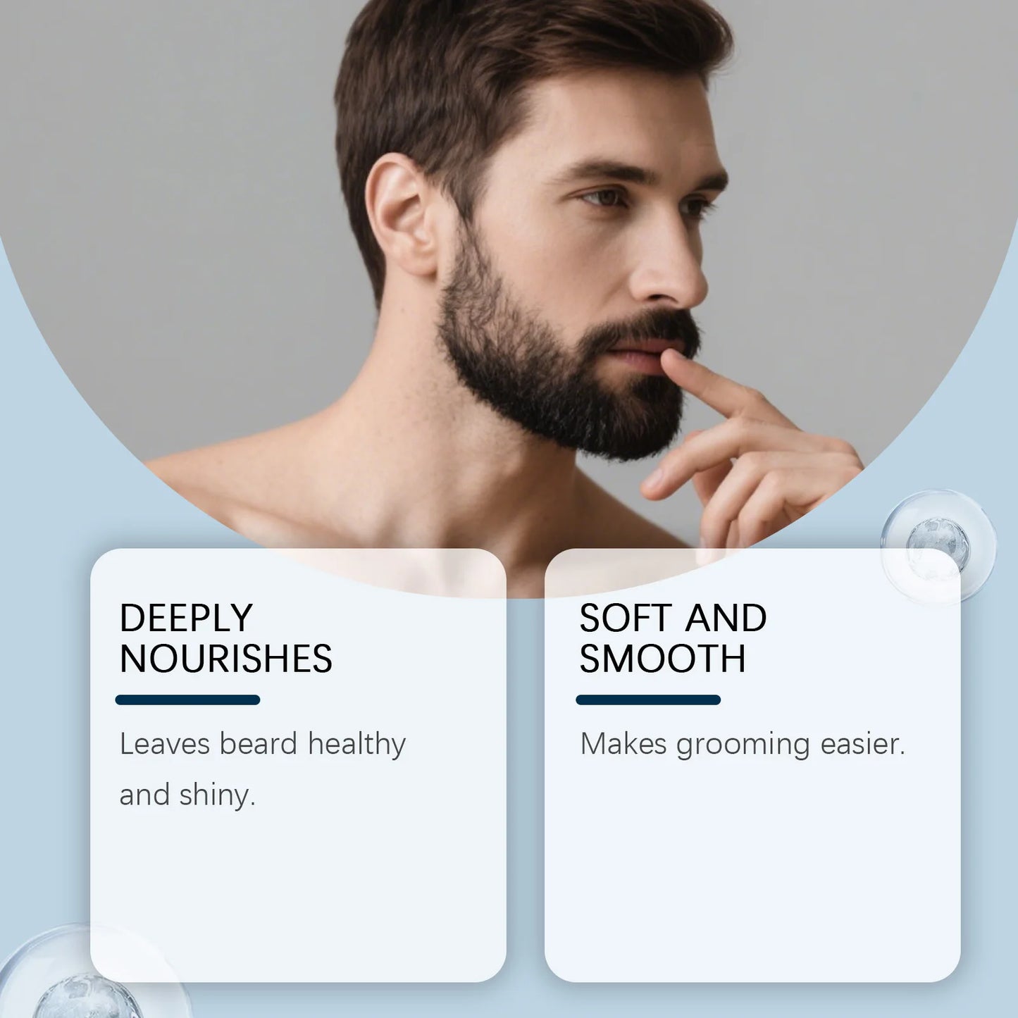Cedar-Scented Men's Beard Oil–Deep Nourishment