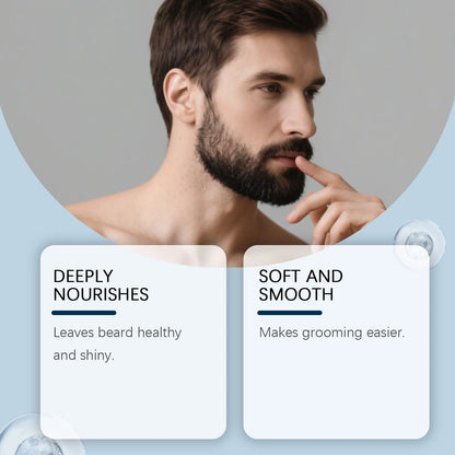 Cedar-Scented Men's Beard Oil–Deep Nourishment