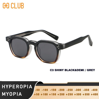 Retro Punk Polarized Lenses Men Sunglasses Square Trends