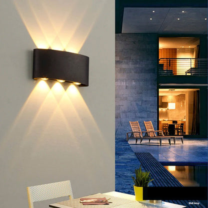 Tuya  Up and Down Wall Light Smart Life APP RGB Outdoor