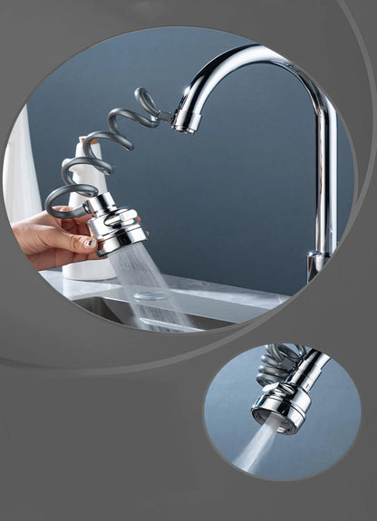 New 3 Modes Sink Faucet 360 Degree Rotation Filter Extension