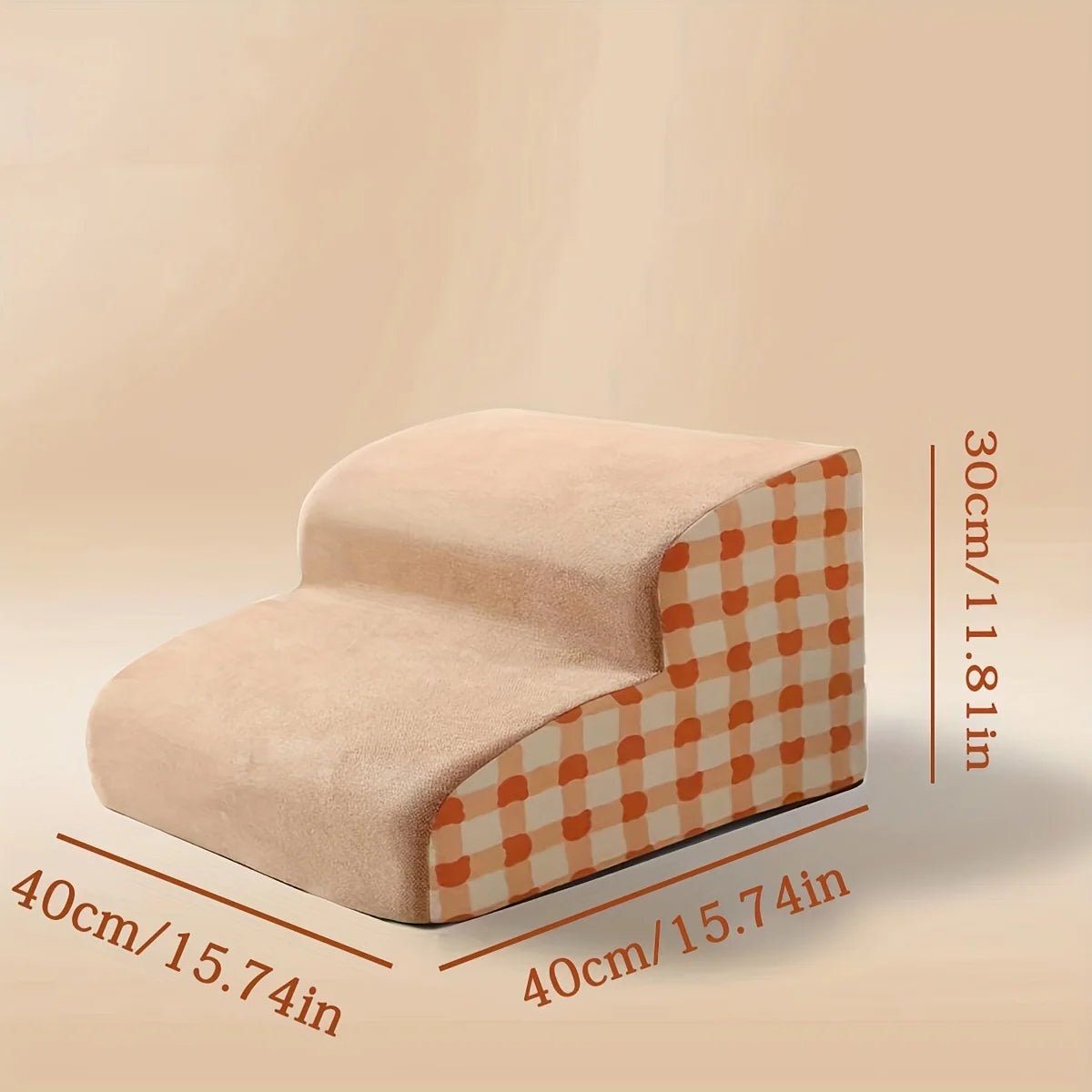 Pet 2/3 Steps High Density Foam Dog Secure Stairs Ramps