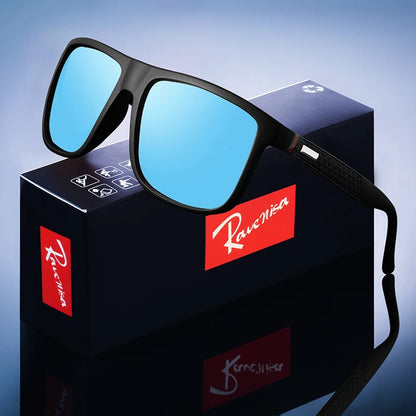 Brand Designer Men's Sun Glasses Vintage Square Sunglasses