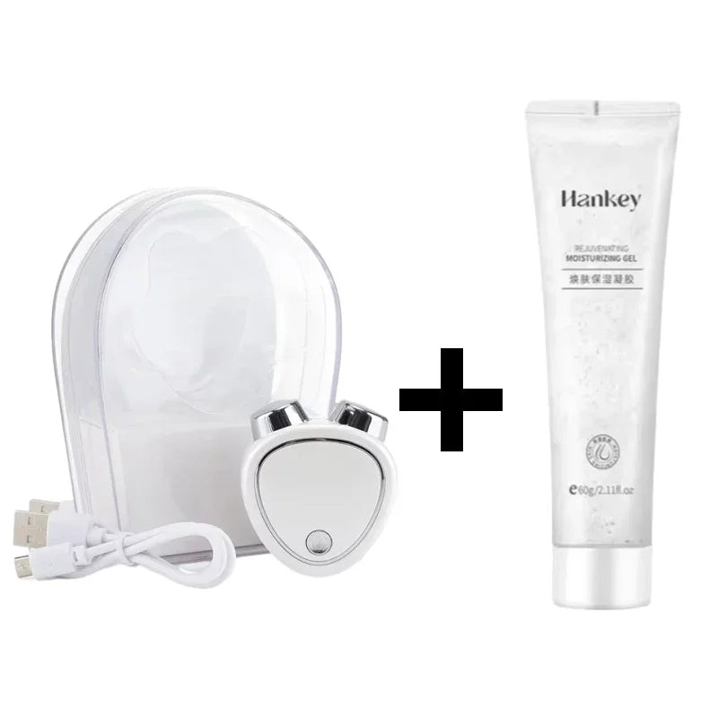EMS Face Lifting Device Facial Microcurrent Roller Massage