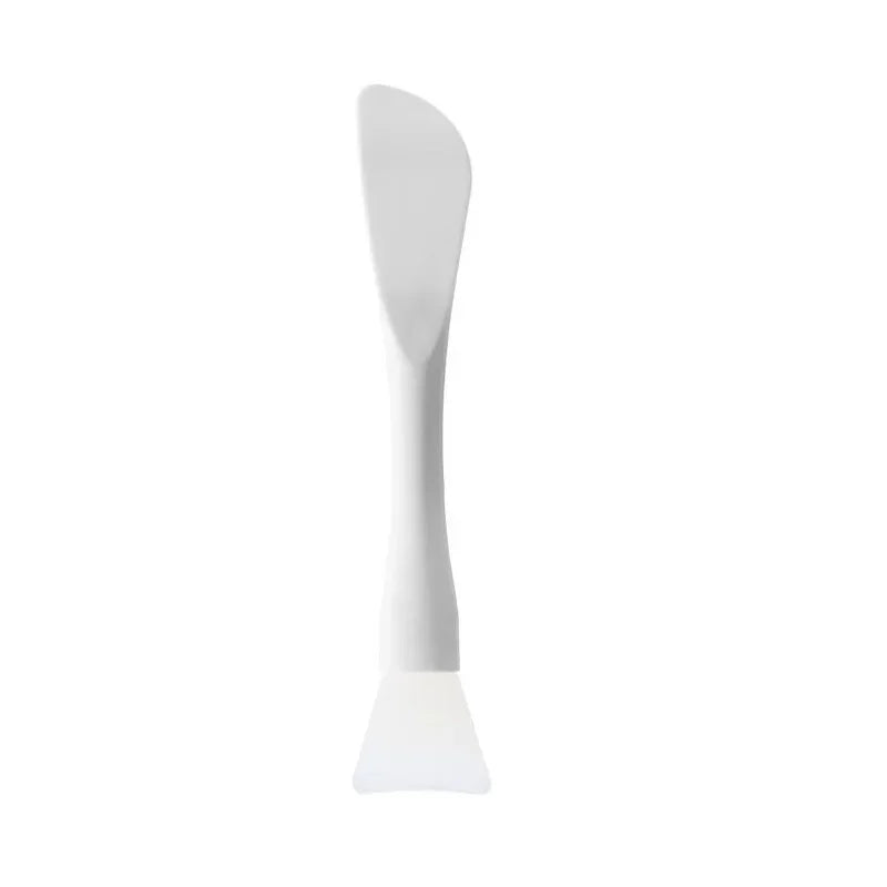 Silicone Facial Mask Brush Soft Head with Scraper