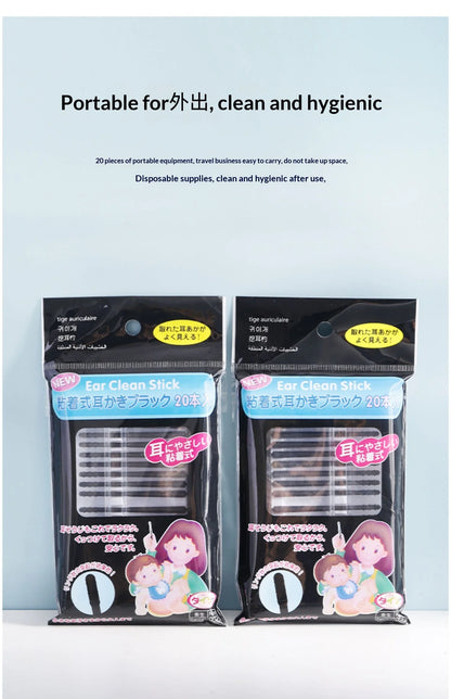 Soft Sticky Ear Wax Removal Sticks Adhesive Ear Pick