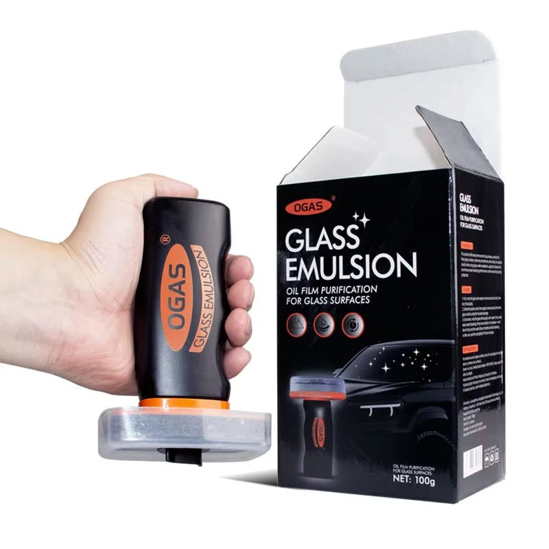 Car Glass Oil Film Remover Front Windshield Rearview Mirror Side