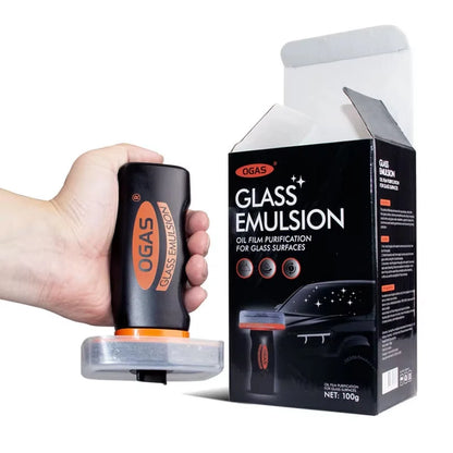 Car Glass Oil Film Remover Front Windshield Rearview Mirror Side