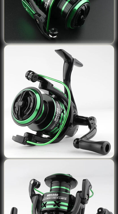Professional Ultra Light CNC Metal Spool Spinning Fishing Reel