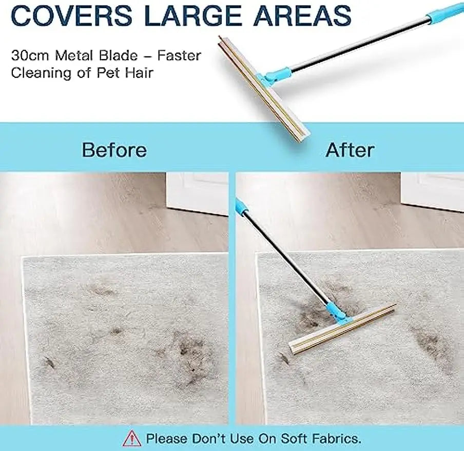 Carpet Rake Pet Hair Remover Set Pet Hair Removal Tool