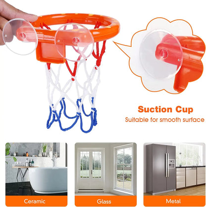 Bathroom Suction Cup Basketball Frame Playing Water