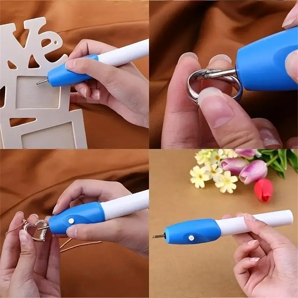 1pc Mini Wireless Engraving Pen, Precision Electric Tool