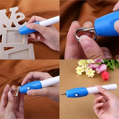 1pc Mini Wireless Engraving Pen, Precision Electric Tool