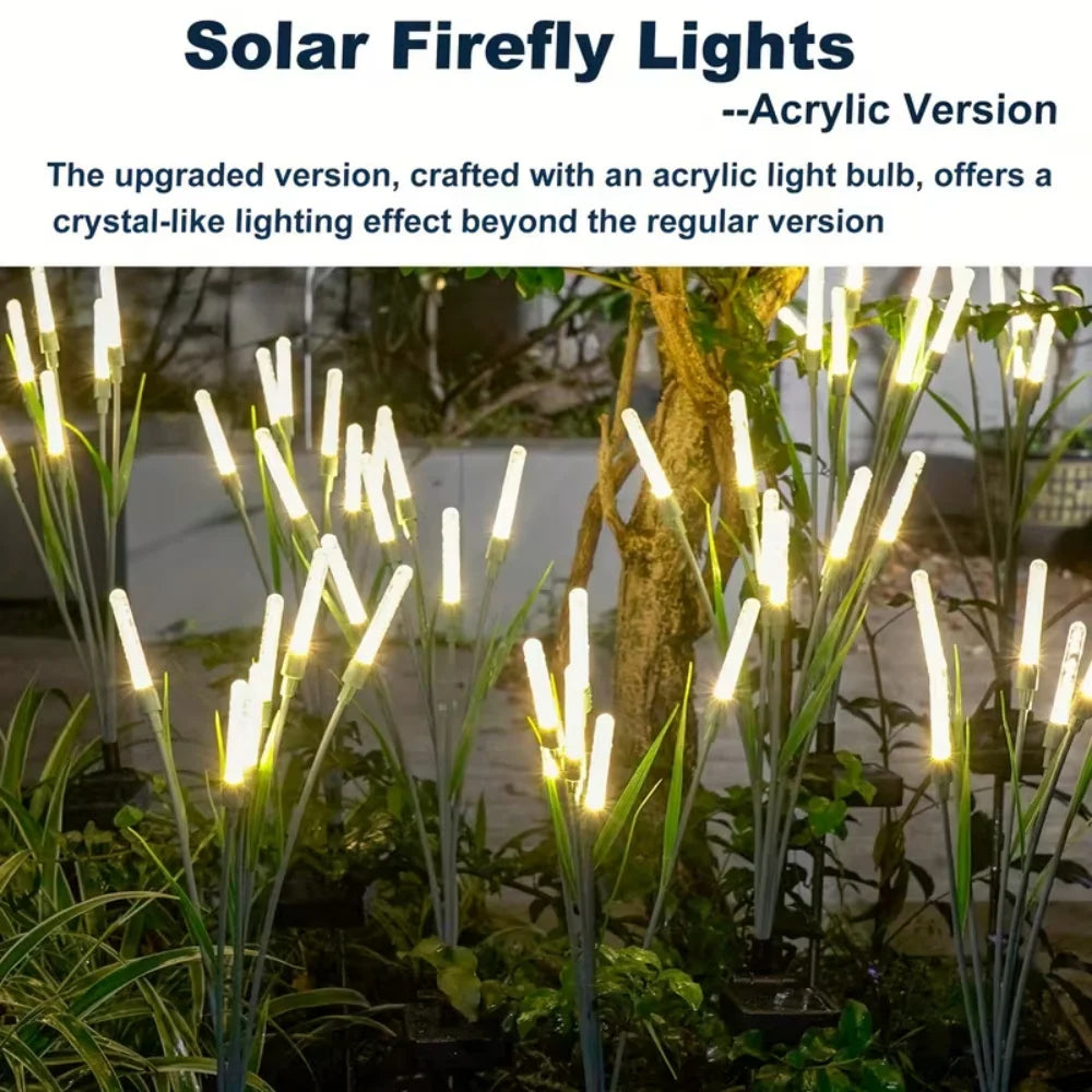 Outdoor Solar Reed Lights Waterproof Bubble Stake Lights