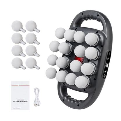 8/16 Heads Body Massage Gun High-Frequency Vibration
