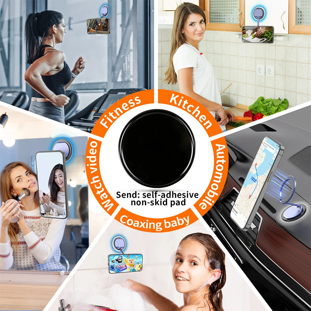 Stand For Tablet Magnetic 3 Sections Simplicity Ring Phone