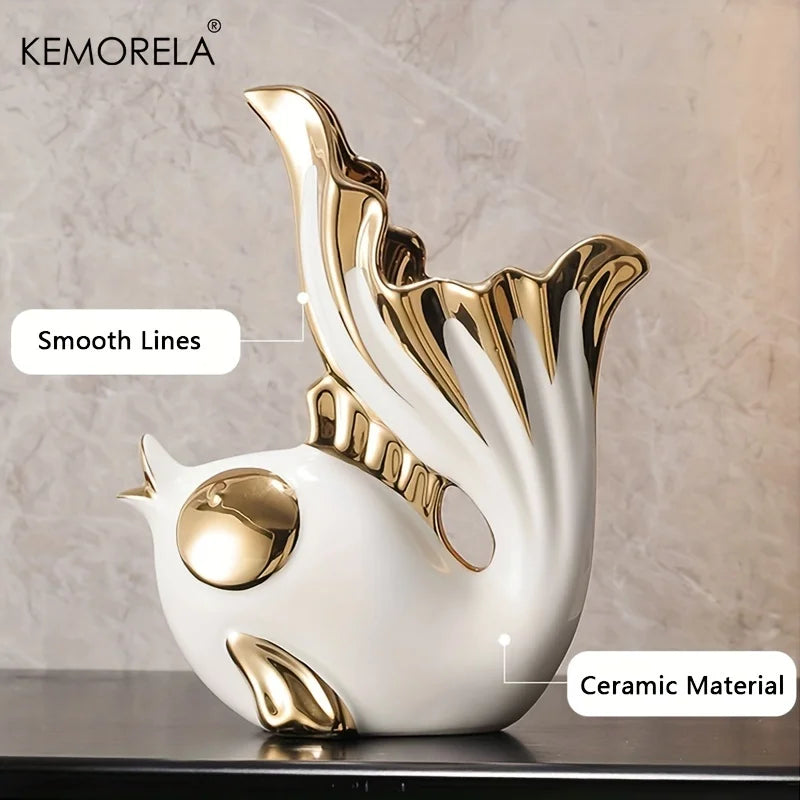 Ceramics Statue Exquisite Home Decor Modern Abstract Art Statue