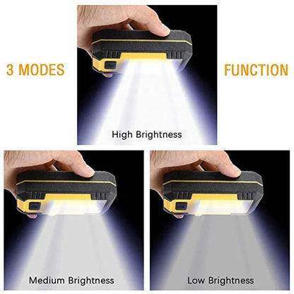 COB Worklight USB Rechargeable LED Flashlight