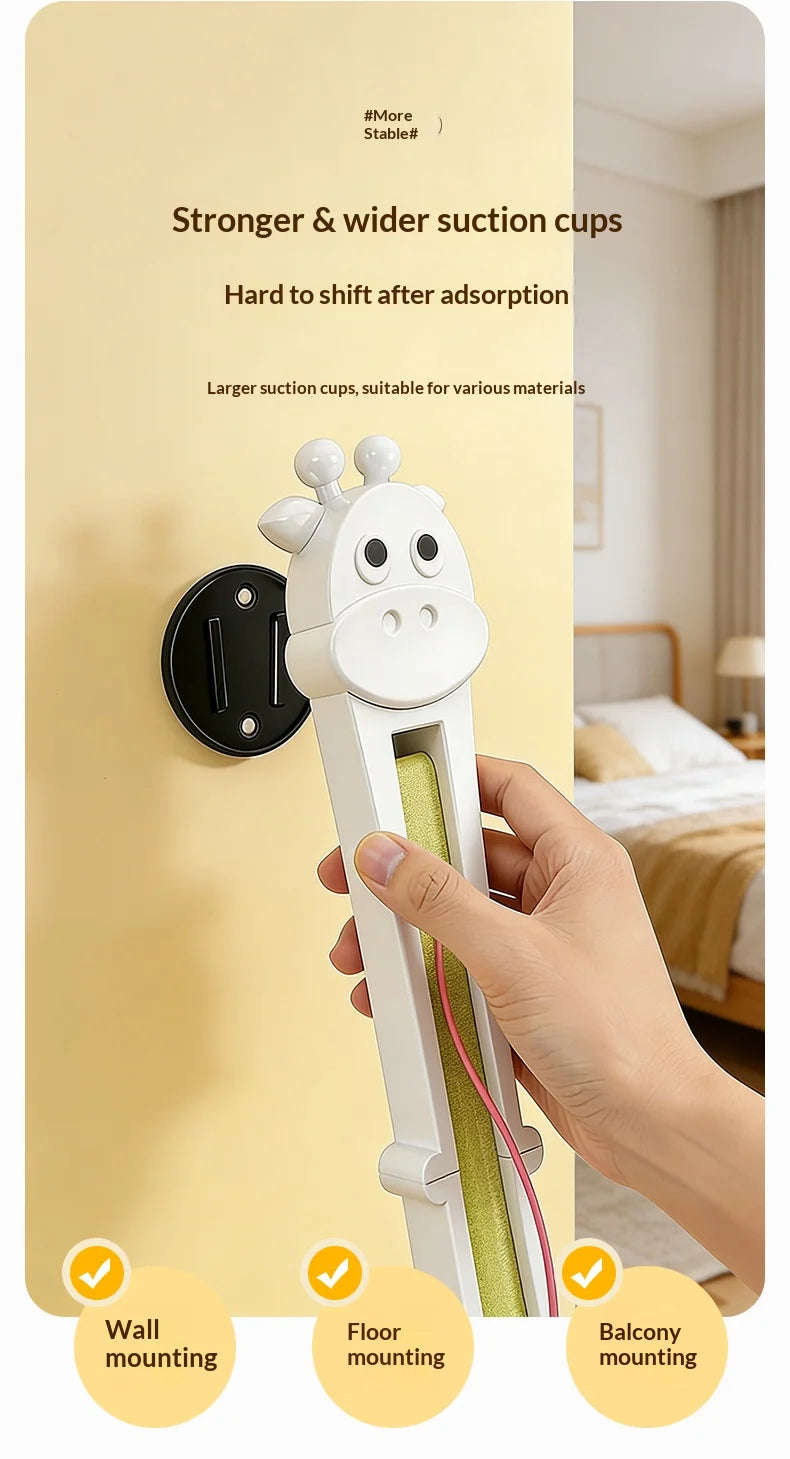 Automatic Interactive Cat Toy Wall Mounted Cat Teaser Wand