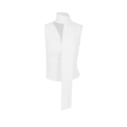 Women's Sexy Sleeveless V-Neck Solid Tank Top Fashion Streetwear