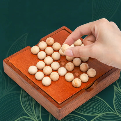 1 Set Europe Board Game Single Chess Peg Solitaire