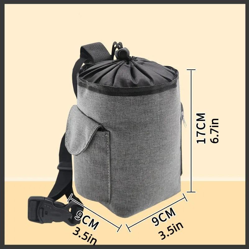 Drawstring Chalk Bag Adjustable Storage Pouch Magnesium