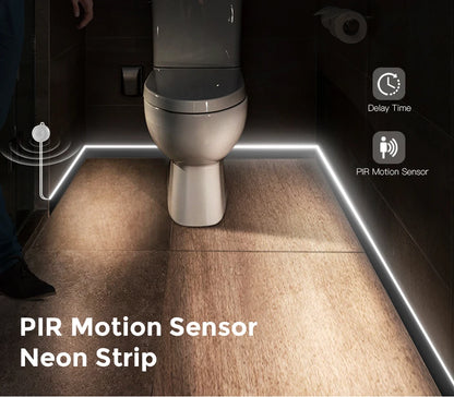 Neon Light Wireless PIR Motion Sensor LED Strip light