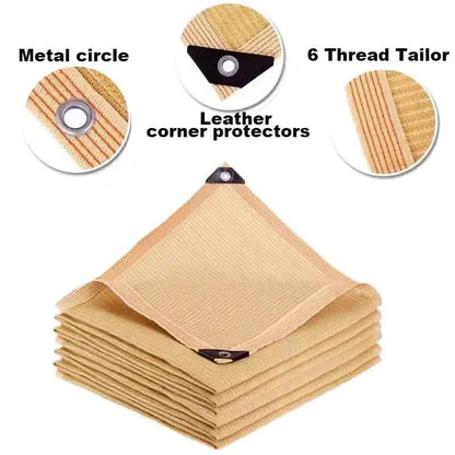 12-pin Sunshade Net Anti-ultraviolet Awning Plant Cover Net