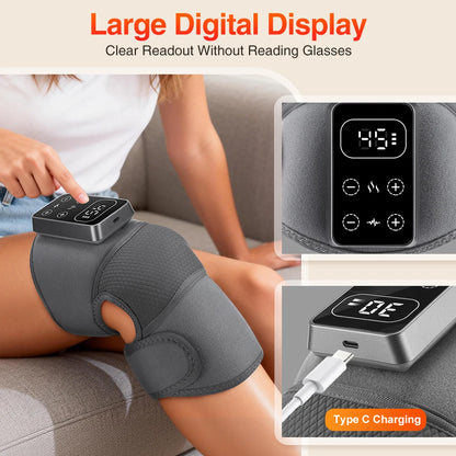 3-in-1 Heated Vibration Knee Massager