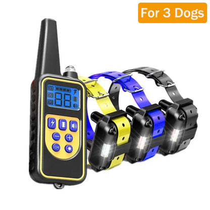Electric Dog Training Collar Waterproof Dog Bark Collar