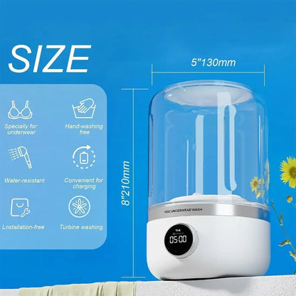 Wireless washing machine portable underwear cleaner
