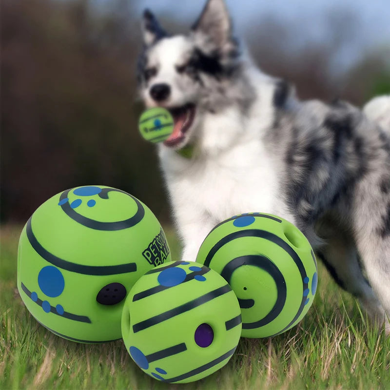 Dog Toy Wobble Wag Giggle Glow Ball Interactive