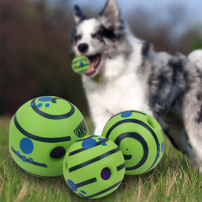 Dog Toy Wobble Wag Giggle Glow Ball Interactive
