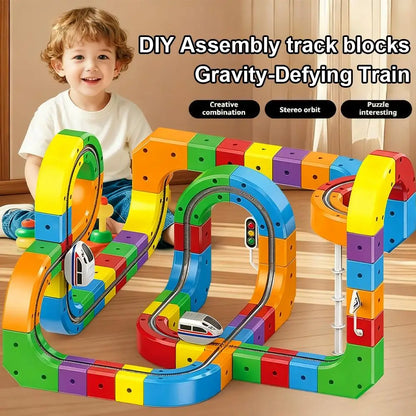 Magical Track Train USB Rechargeable 3D Building Tracks