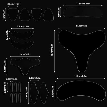 Reusable Silicone Patches Anti Rimpel Pad Silicone Wrinkle