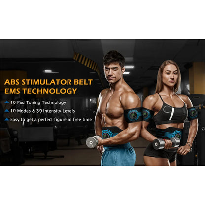 Intelligent EMS Belt Massage Set Full Body Muscle Stimulation