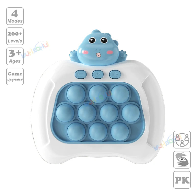 Electronic Pop Light Up Game Handle Toys for Children