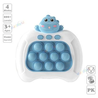 Electronic Pop Light Up Game Handle Toys for Children