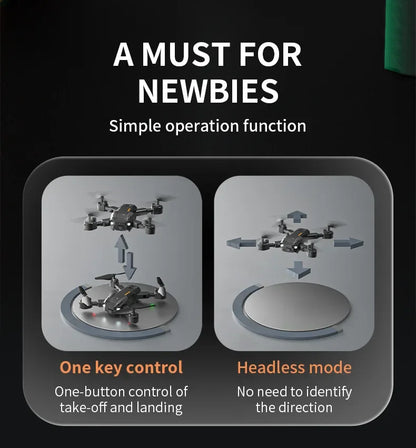 New Q6 5G WIFI 8k Drone HD Dual Camera FPV RC Drone