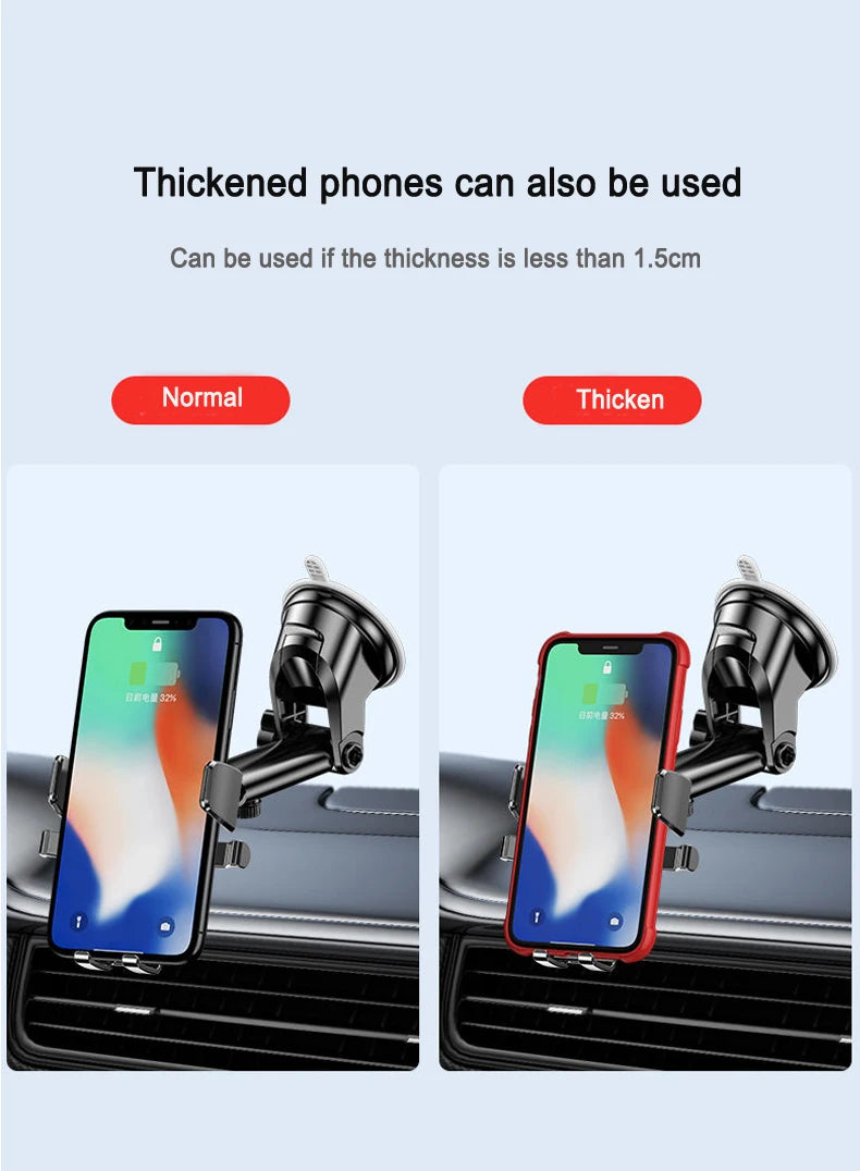 NEW Universal Sucker Car Phone Holder 360° Windshield