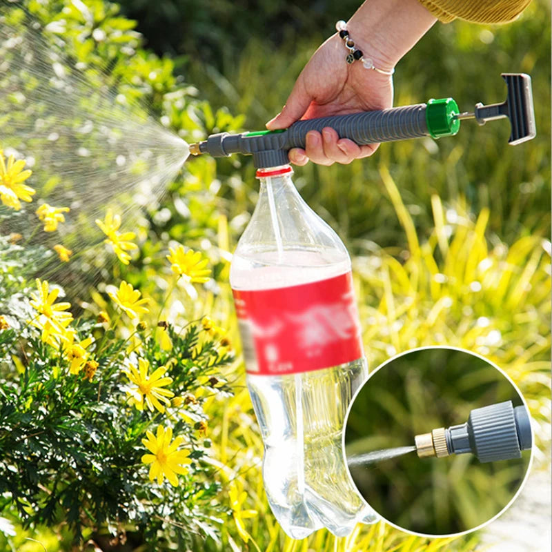 High Pressure Air Pump Manual Sprayer Head Nozzle