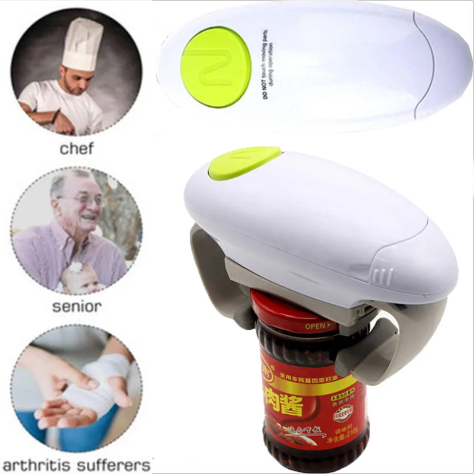 Automatic Electric Can Opener Beer Bottle Opener