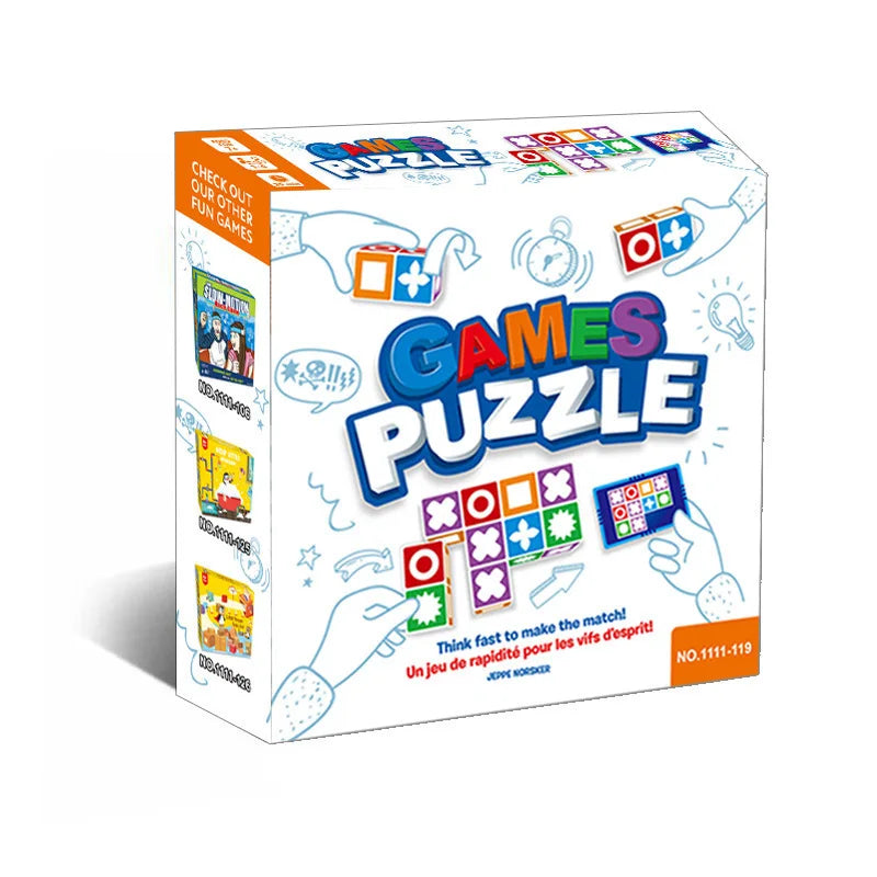 Kids Space Logical Thinking Board Game Matching Puzzle