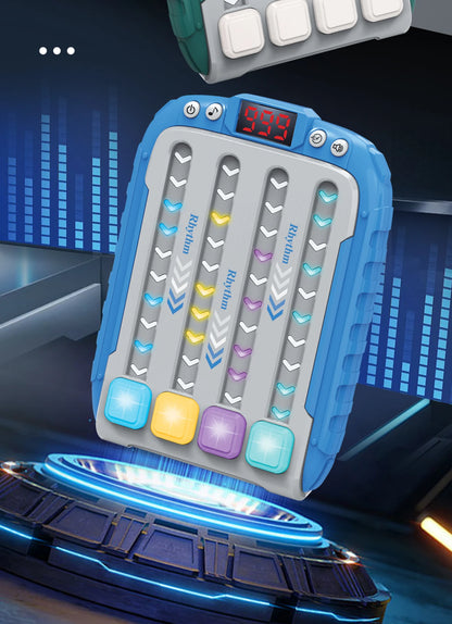 Decompress game consoles Defusing music exercise