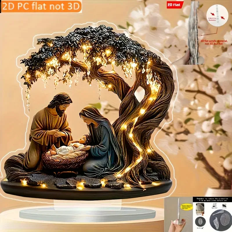 Nativity Scene Desktop Decoration - Decoration